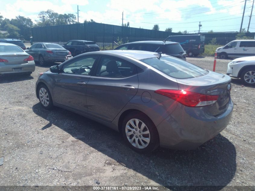 2013 HYUNDAI ELANTRA GLS PZEV - 5NPDH4AE1DH205699