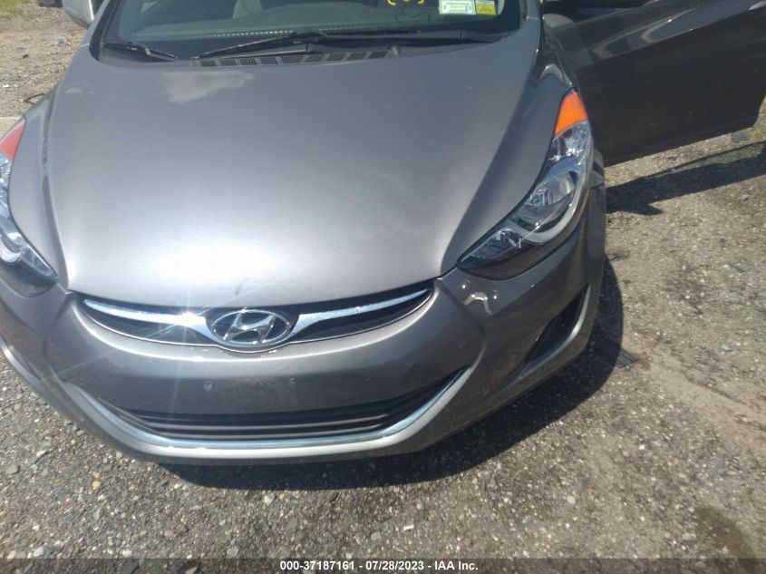 2013 HYUNDAI ELANTRA GLS PZEV - 5NPDH4AE1DH205699