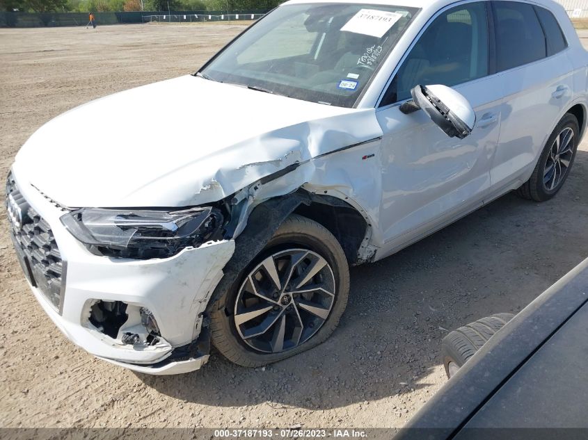 2022 AUDI Q5 S LINE PREMIUM PLUS - WA1EAAFY3N2139969