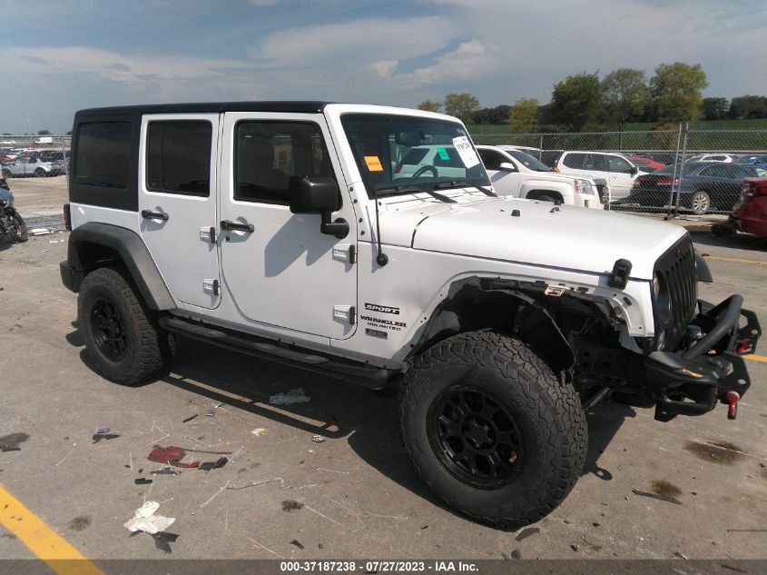 2016 JEEP WRANGLER UNLIMITED SPORT - 1C4HJWDG5GL324001