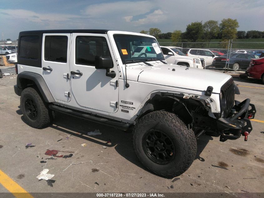 2016 JEEP WRANGLER UNLIMITED SPORT - 1C4HJWDG5GL324001