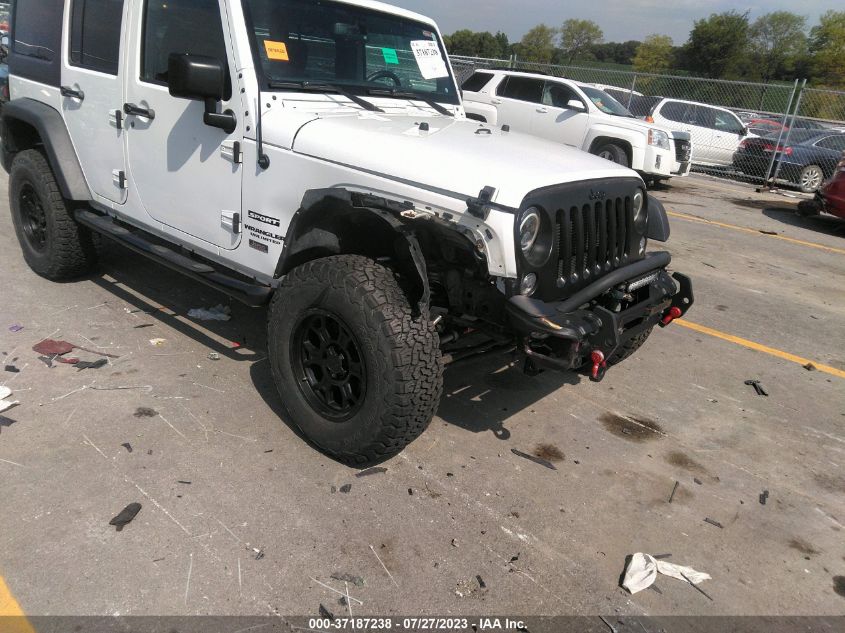 2016 JEEP WRANGLER UNLIMITED SPORT - 1C4HJWDG5GL324001