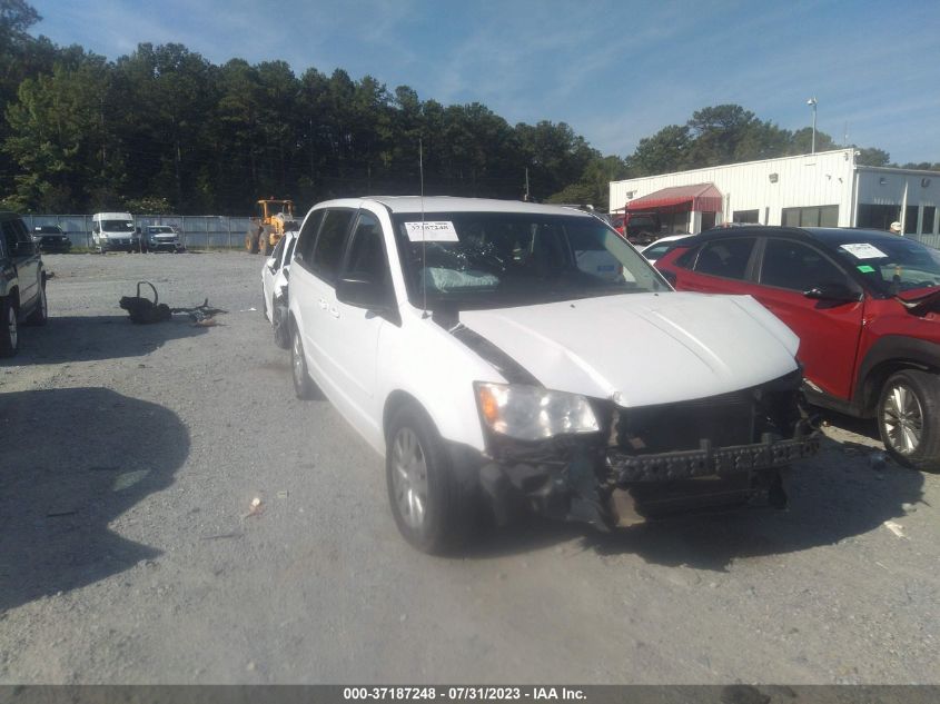 2017 DODGE GRAND CARAVAN SE - 2C4RDGBGXHR641138