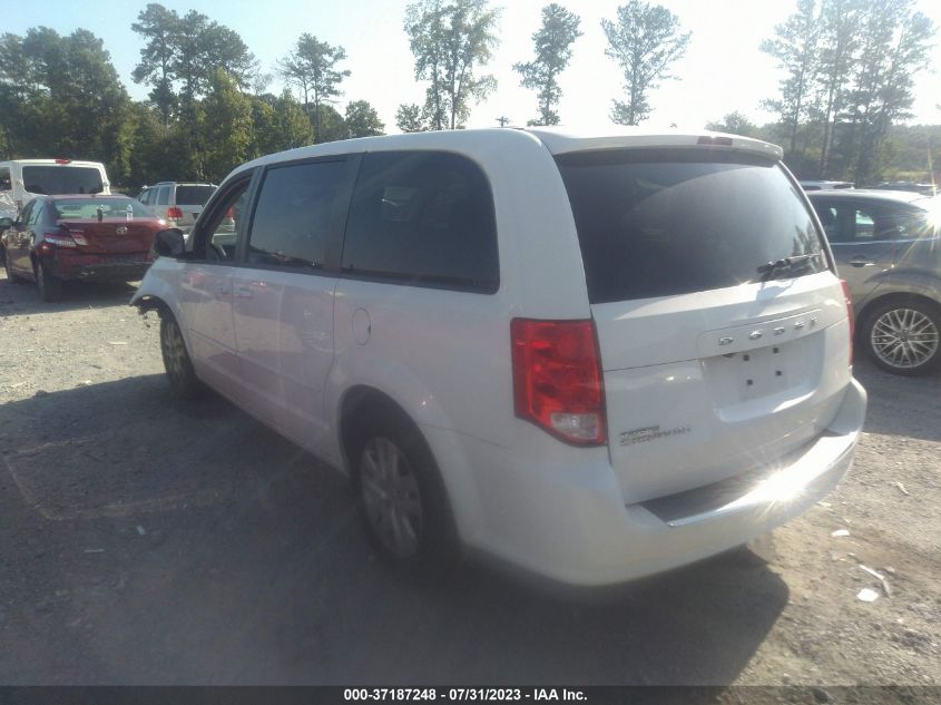 2017 DODGE GRAND CARAVAN SE - 2C4RDGBGXHR641138
