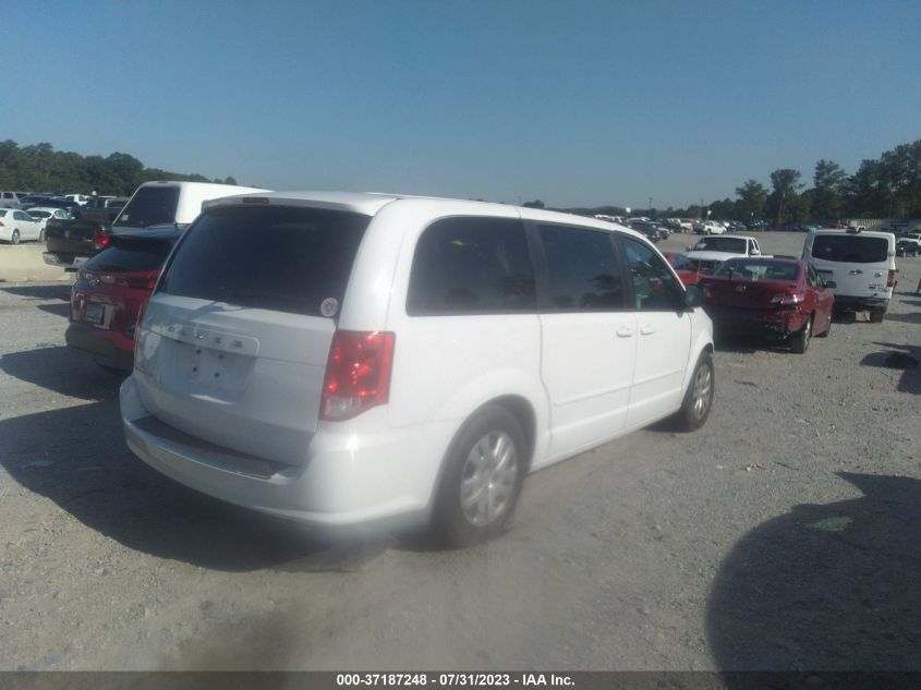 2017 DODGE GRAND CARAVAN SE - 2C4RDGBGXHR641138