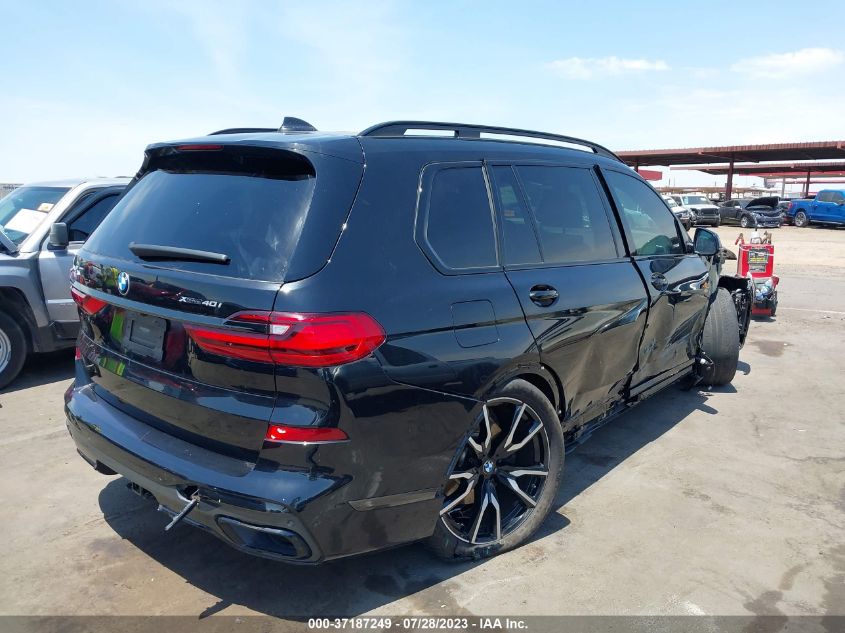 2021 BMW X7 XDRIVE40I 5UXCW2C00M9E28978