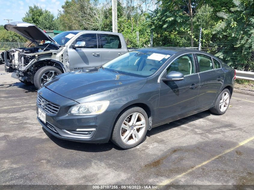 2014 VOLVO S60 T5 - YV1612FS2E2282921