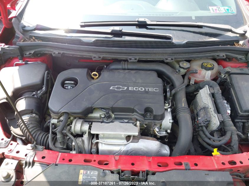 2016 CHEVROLET CRUZE LT - 1G1BD5SM0G7285982