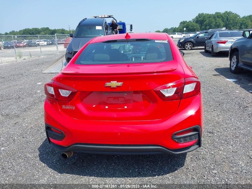 2016 CHEVROLET CRUZE LT - 1G1BD5SM0G7285982