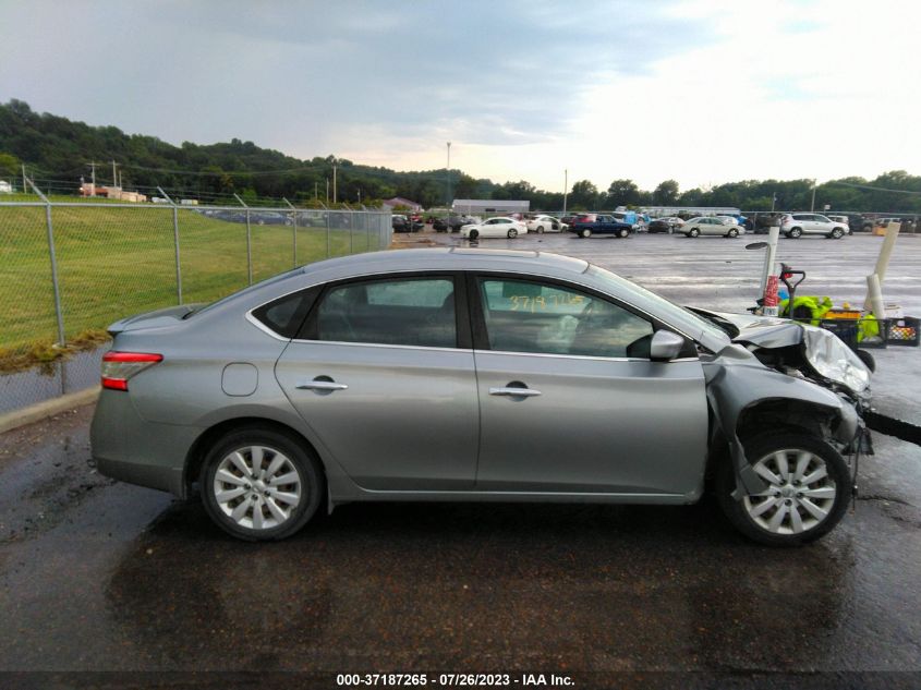 2014 NISSAN SENTRA FE+ S - 3N1AB7AP8EY226919
