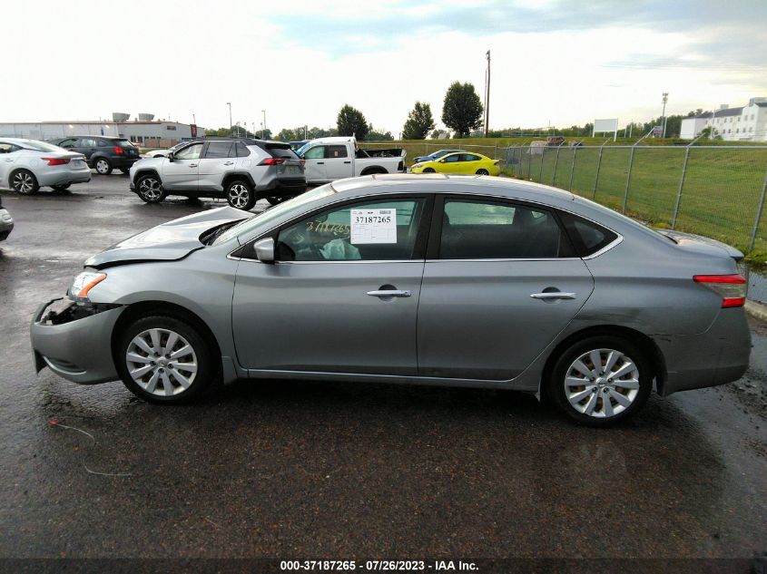 2014 NISSAN SENTRA FE+ S - 3N1AB7AP8EY226919