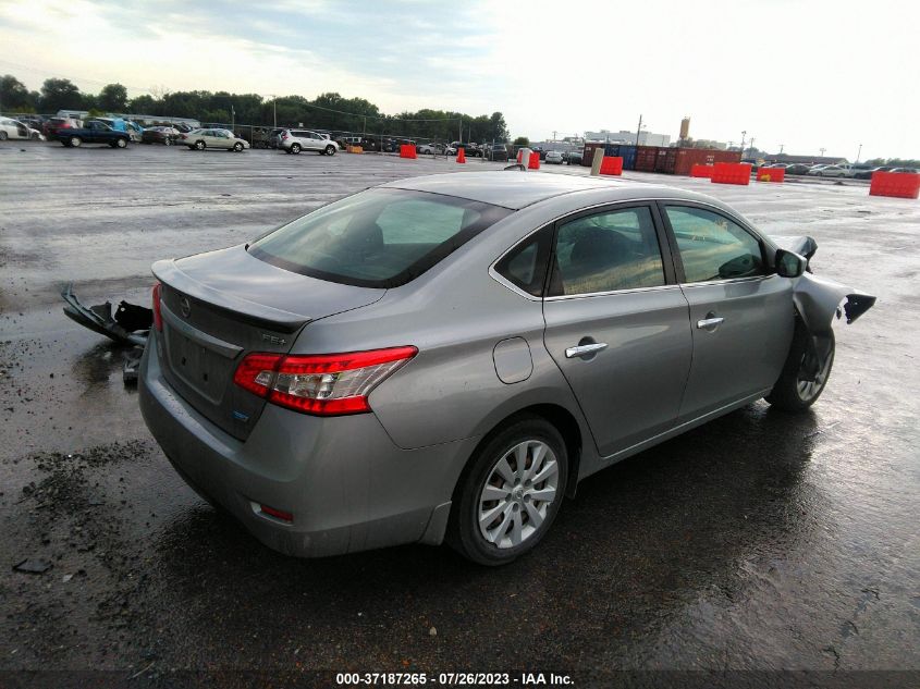 2014 NISSAN SENTRA FE+ S - 3N1AB7AP8EY226919
