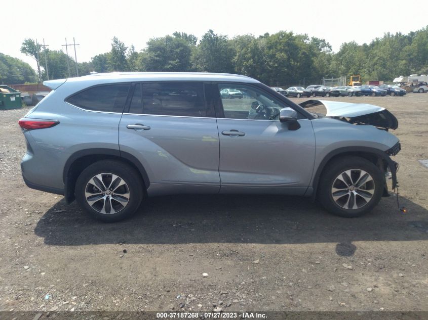 2020 TOYOTA HIGHLANDER XLE - 5TDGZRBH6LS005149