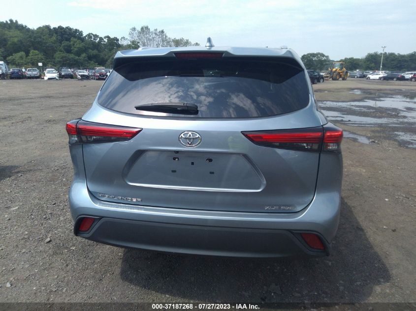2020 TOYOTA HIGHLANDER XLE - 5TDGZRBH6LS005149