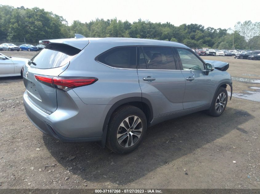 2020 TOYOTA HIGHLANDER XLE - 5TDGZRBH6LS005149
