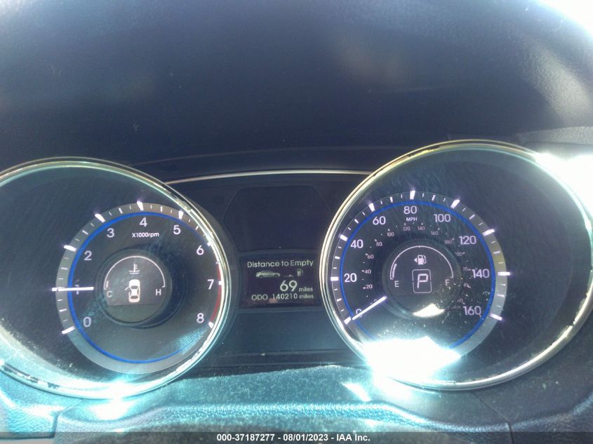2013 HYUNDAI SONATA GLS PZEV - 5NPEB4AC9DH648560