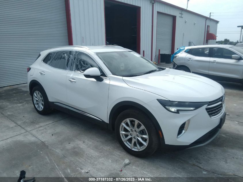 2021 BUICK ENVISION PREFERRED - LRBAZLR49MD176849
