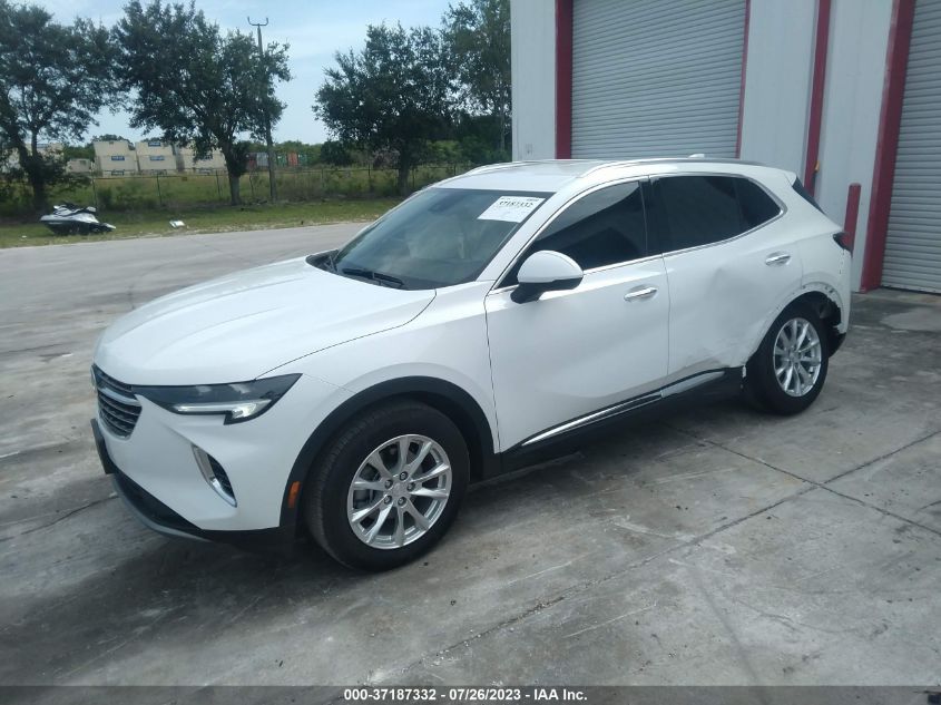 2021 BUICK ENVISION PREFERRED - LRBAZLR49MD176849