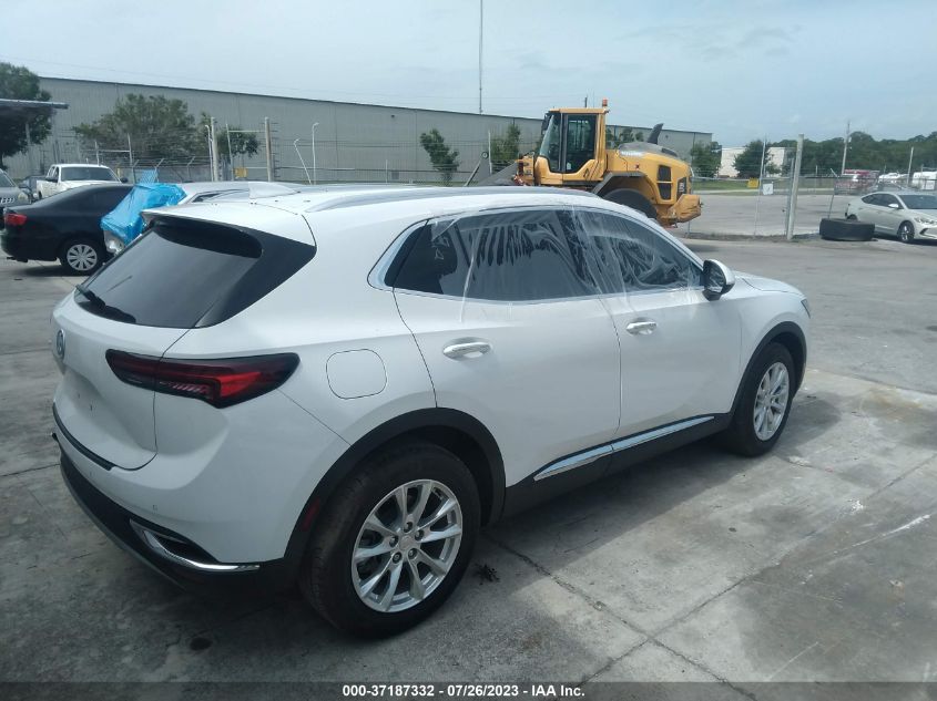 2021 BUICK ENVISION PREFERRED - LRBAZLR49MD176849