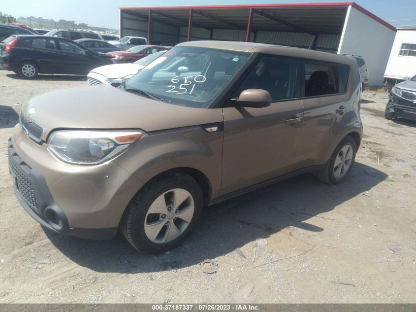 2014 KIA SOUL BASE - KNDJN2A28E7000893