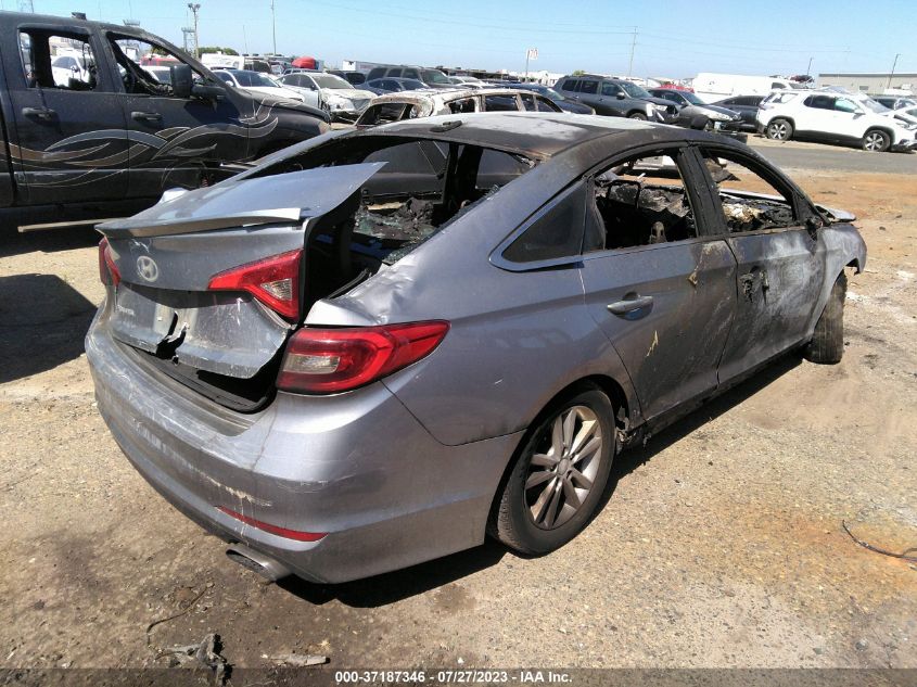 2016 HYUNDAI SONATA 2.4L SE - 5NPE24AF2GH269981