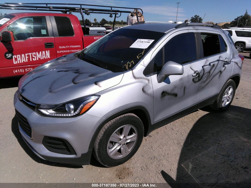 VIN 3GNCJLSB0HL181259 2017 CHEVROLET TRAX LT