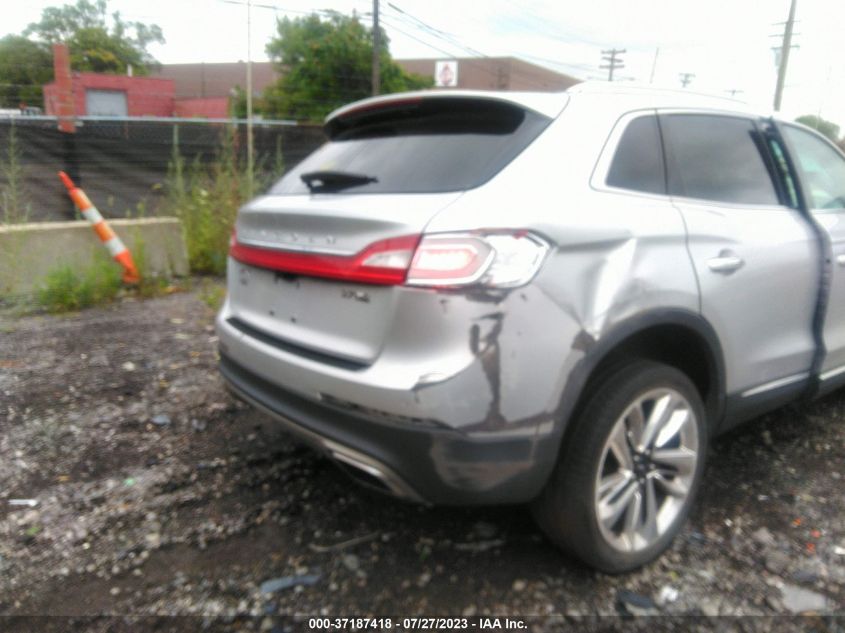 2016 LINCOLN MKX RESERVE - 2LMTJ8LP0GBL66325