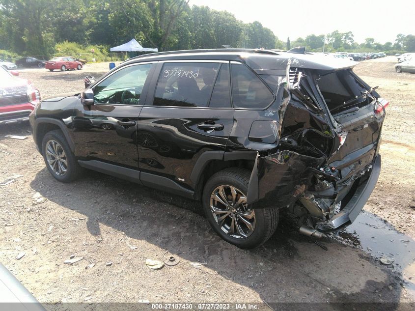 2022 TOYOTA RAV4 HYBRID XLE PREMIUM - 4T3B6RFV3NU086924