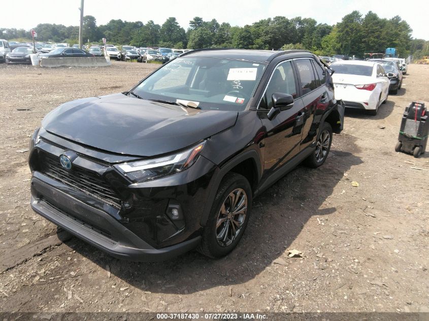 2022 TOYOTA RAV4 HYBRID XLE PREMIUM - 4T3B6RFV3NU086924