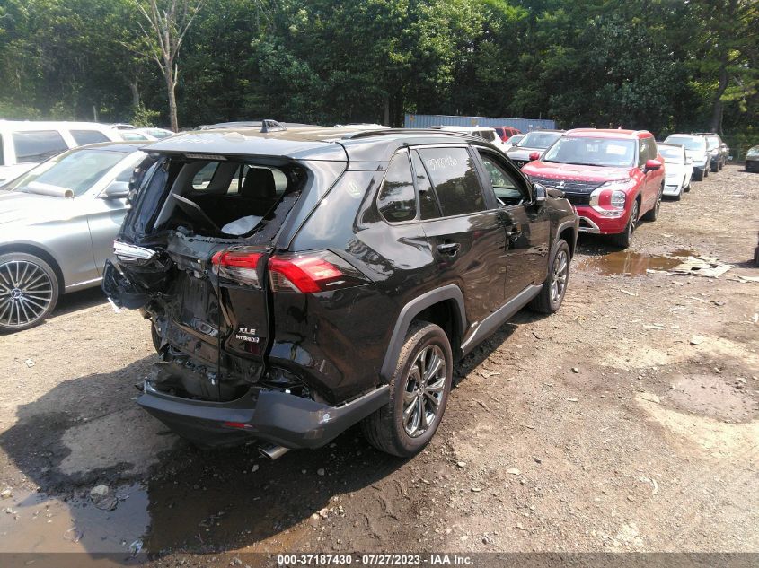 2022 TOYOTA RAV4 HYBRID XLE PREMIUM - 4T3B6RFV3NU086924