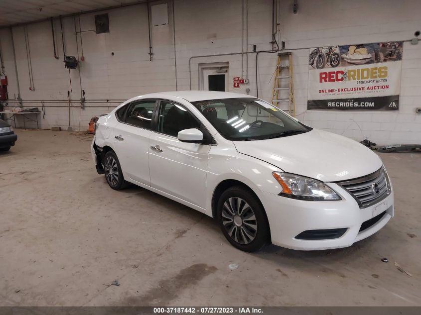 2013 NISSAN SENTRA SV - 3N1AB7AP0DL798109