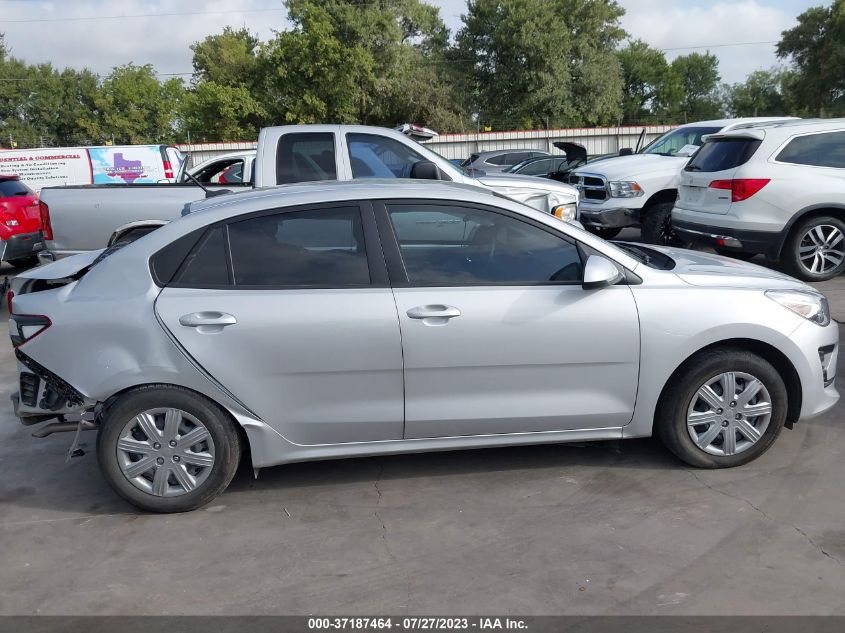 2022 KIA RIO S - 3KPA24AD4NE449669