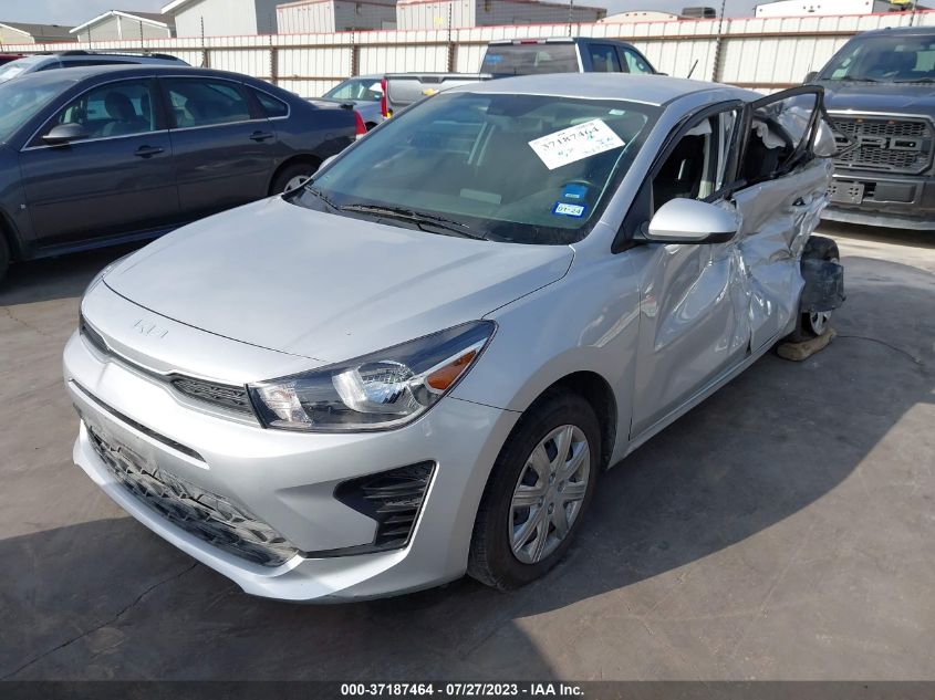 2022 KIA RIO S - 3KPA24AD4NE449669