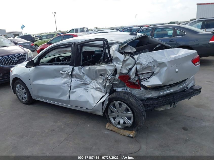 2022 KIA RIO S - 3KPA24AD4NE449669