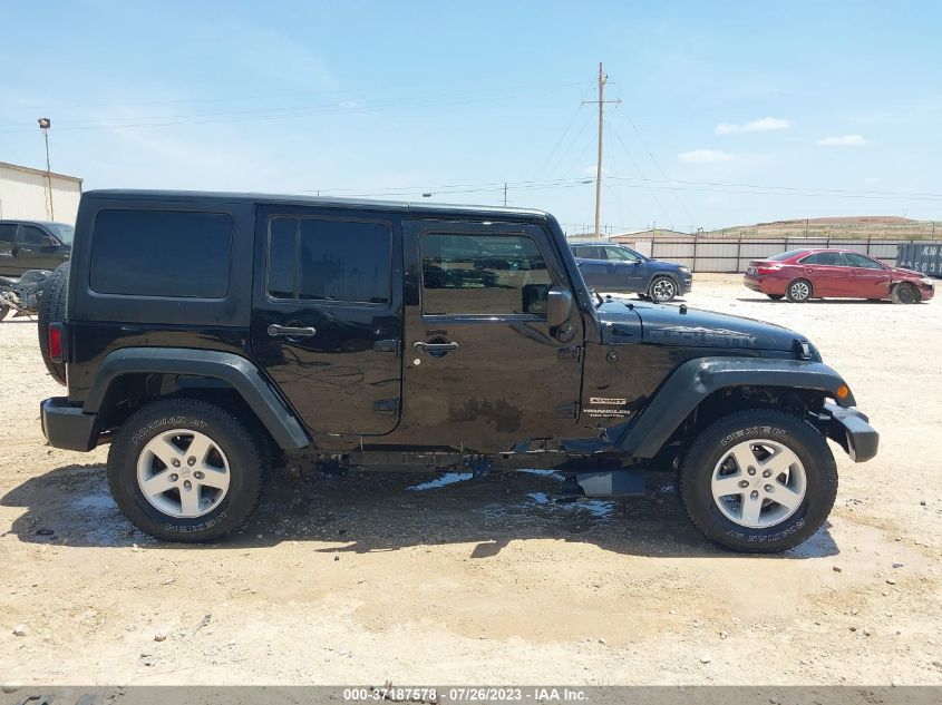 VIN 1C4BJWDGXHL744599 2017 JEEP WRANGLER UNLIMITED SPORT