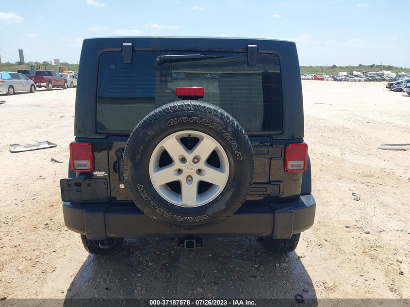 VIN 1C4BJWDGXHL744599 2017 JEEP WRANGLER UNLIMITED SPORT