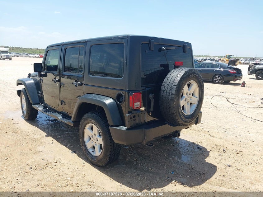 VIN 1C4BJWDGXHL744599 2017 JEEP WRANGLER UNLIMITED SPORT