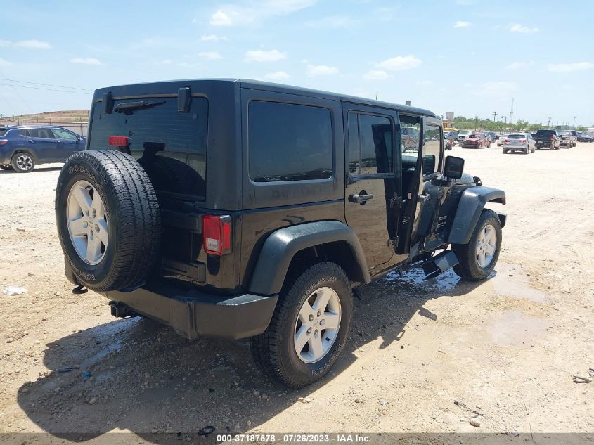 VIN 1C4BJWDGXHL744599 2017 JEEP WRANGLER UNLIMITED SPORT