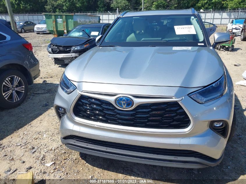 2021 TOYOTA HIGHLANDER HYBRID XLE - 5TDGBRCH1MS535758