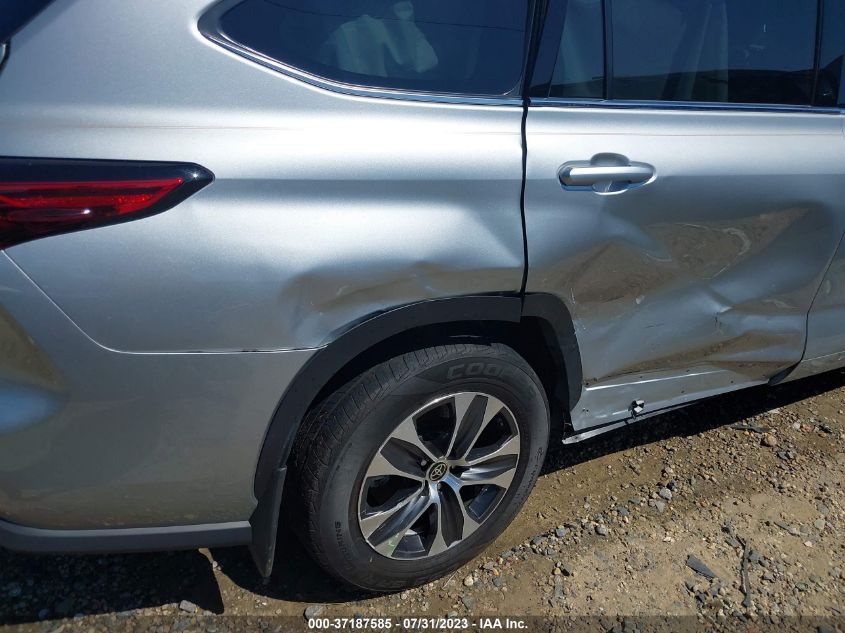 2021 TOYOTA HIGHLANDER HYBRID XLE - 5TDGBRCH1MS535758