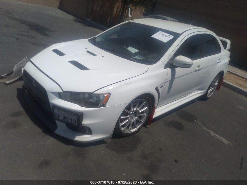 2015 MITSUBISHI LANCER EVOLUTION GSR - JA32W8FV6FU010945