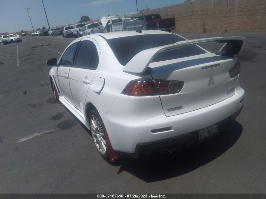 2015 MITSUBISHI LANCER EVOLUTION GSR - JA32W8FV6FU010945
