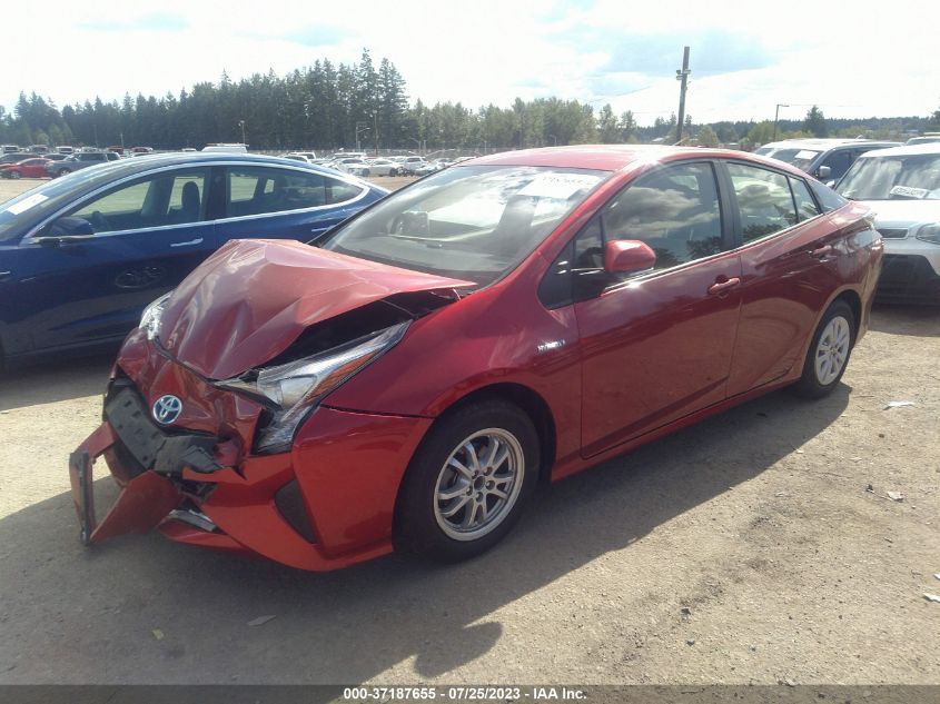 2016 TOYOTA PRIUS TWO - JTDKBRFUXG3531183