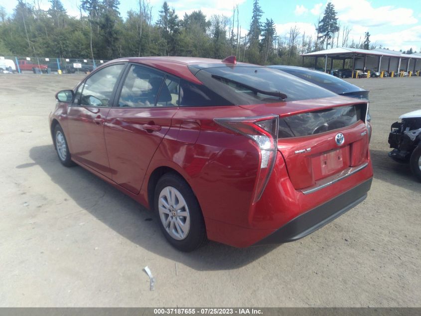 2016 TOYOTA PRIUS TWO - JTDKBRFUXG3531183