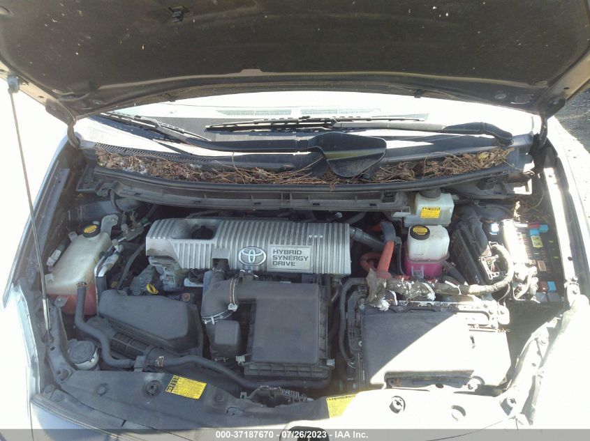 2013 TOYOTA PRIUS ONE/TWO/THREE/FOUR/FIVE - JTDKN3DU2D5677598