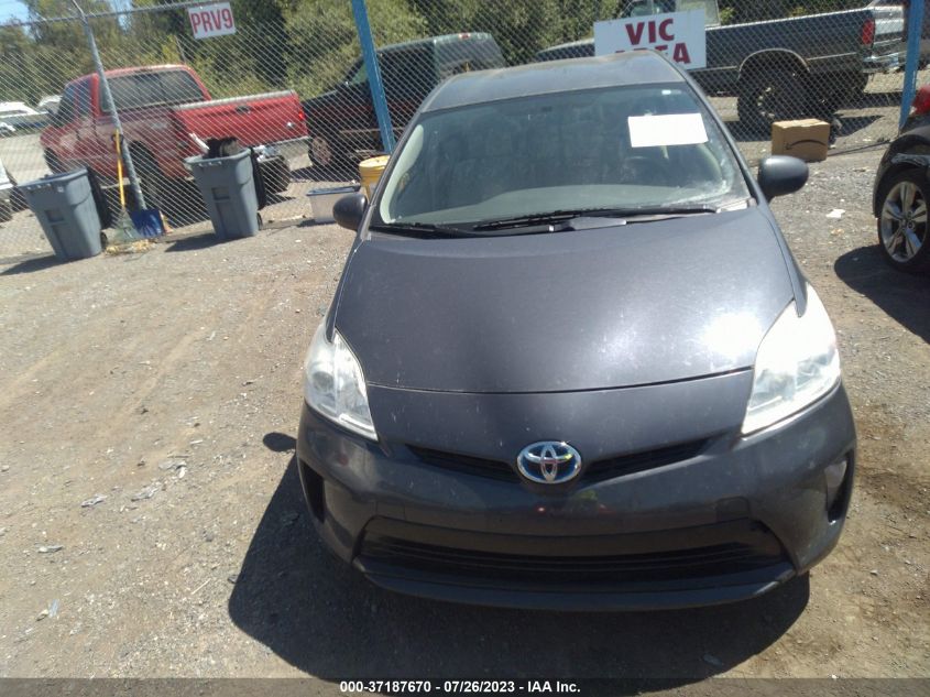2013 TOYOTA PRIUS ONE/TWO/THREE/FOUR/FIVE - JTDKN3DU2D5677598