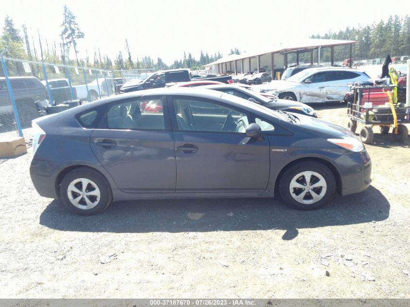 2013 TOYOTA PRIUS ONE/TWO/THREE/FOUR/FIVE - JTDKN3DU2D5677598