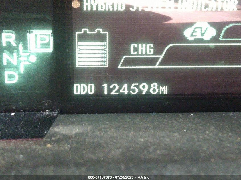 2013 TOYOTA PRIUS ONE/TWO/THREE/FOUR/FIVE - JTDKN3DU2D5677598