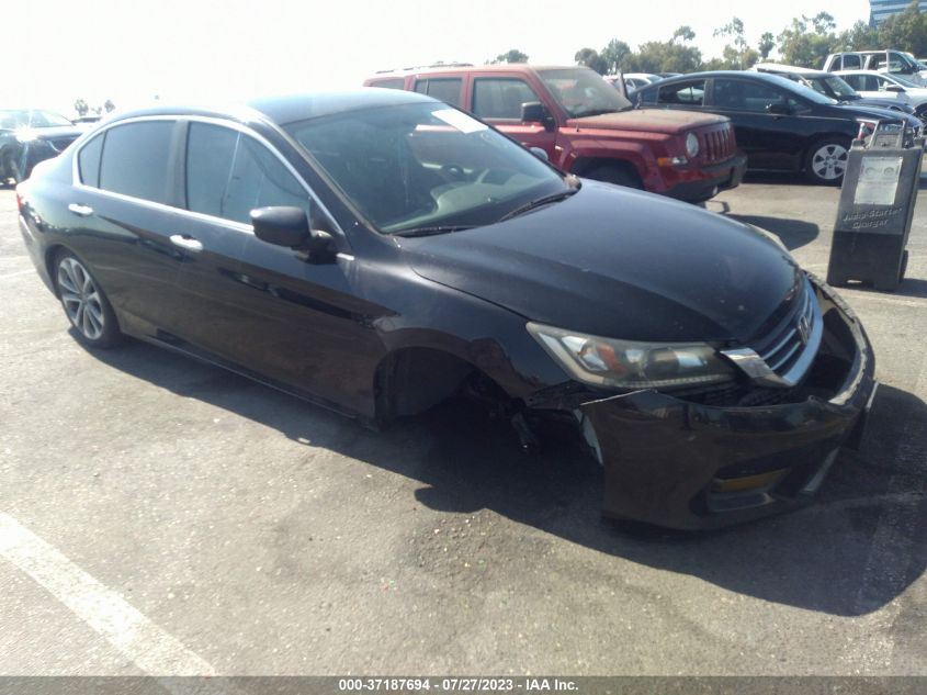 2015 HONDA ACCORD SEDAN SPORT - 1HGCR2F53FA110546