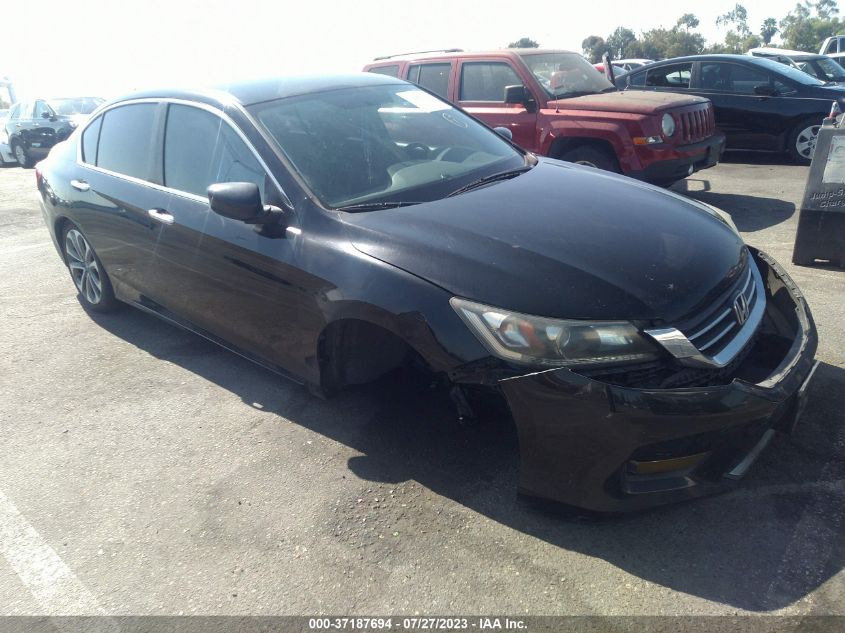 2015 HONDA ACCORD SEDAN SPORT - 1HGCR2F53FA110546